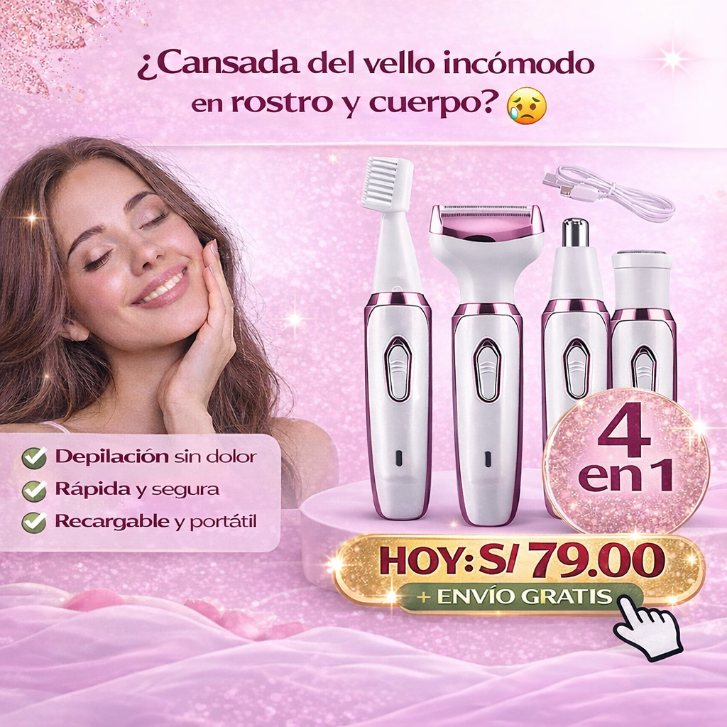 Afeitadora 4 en 1 - Envio Gratis