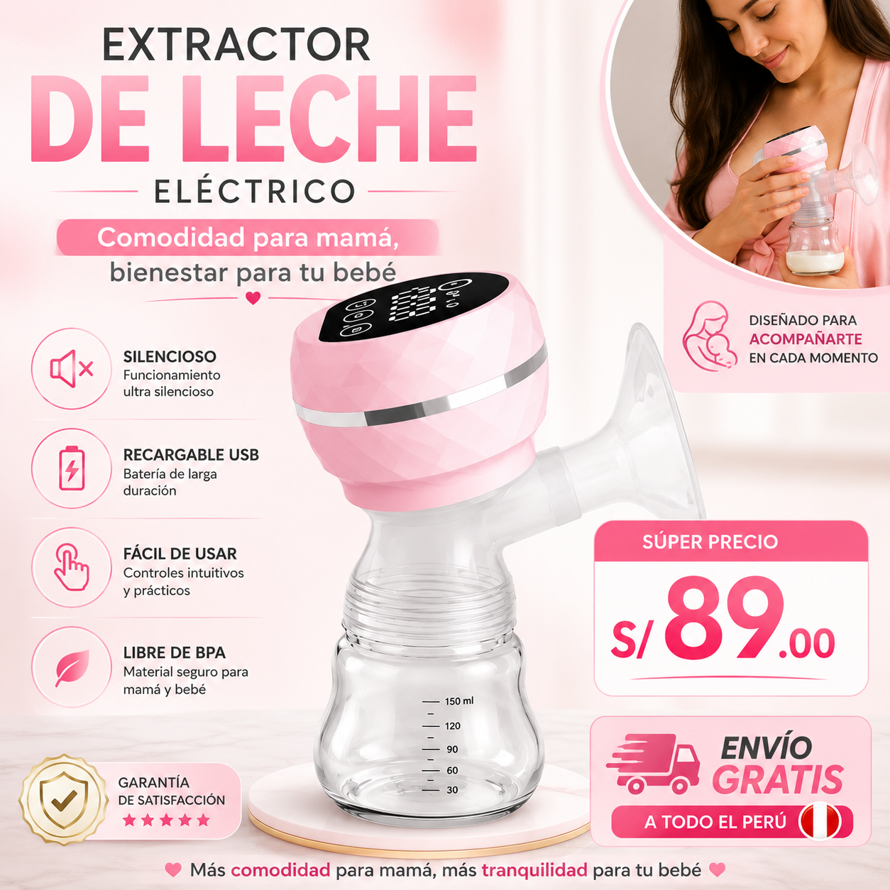 Extractor Materna - Envio Gratis