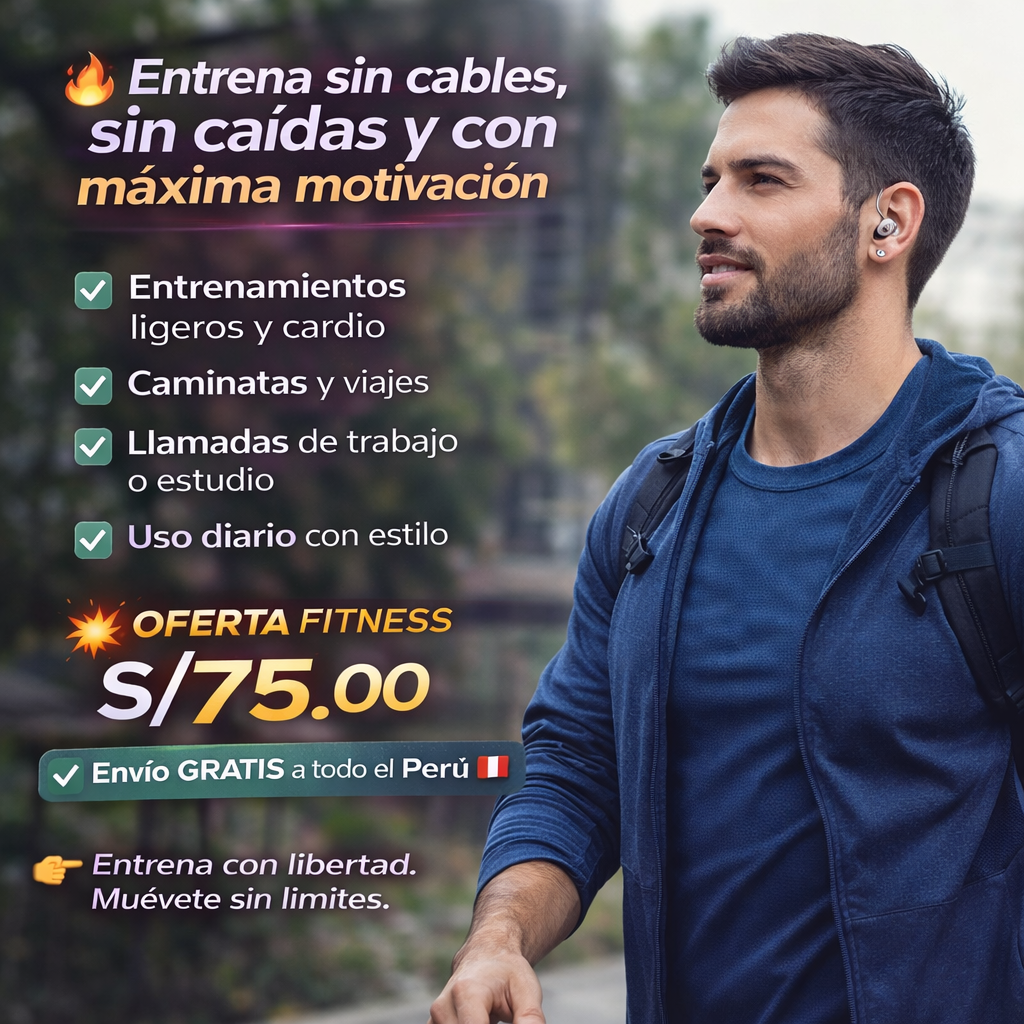 AUDIFONOS INALAMBRICOS FITNESS