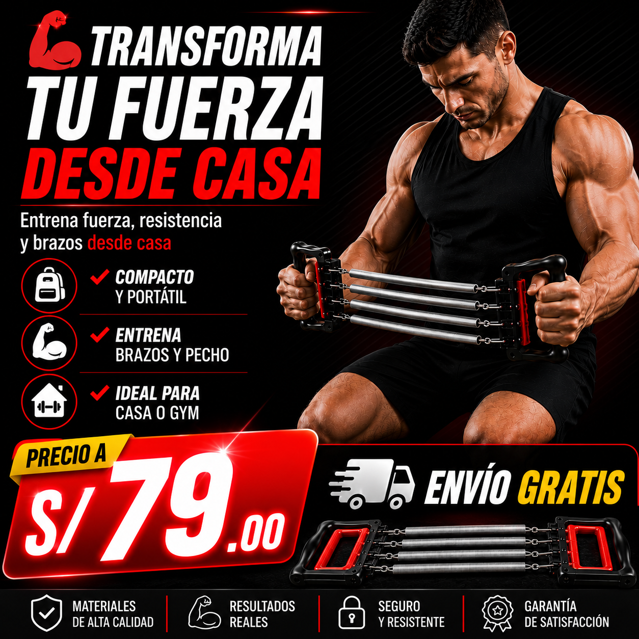 EJERCITADOR 2 EN 1 - Envio Gratis