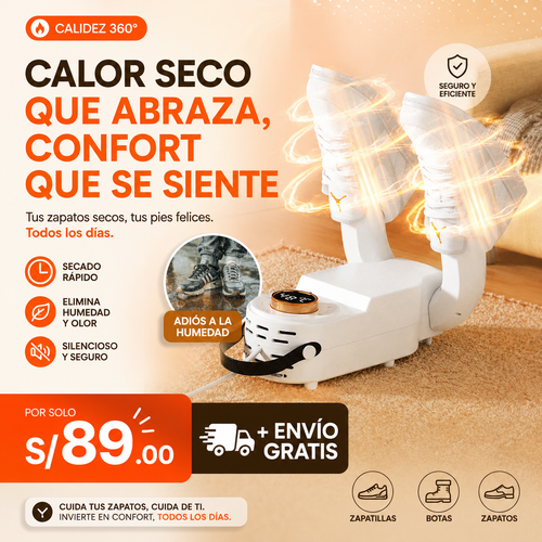 SECADOR DE ZAPATILLAS
